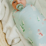 Knit Swaddle Blanket - Frosty the Snowman™