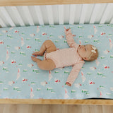 Premium Knit Fitted Crib Sheet - Frosty the Snowman™