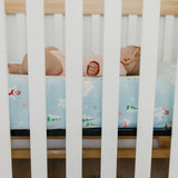 Premium Knit Fitted Crib Sheet - Frosty the Snowman™