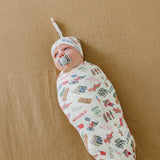 Knit Swaddle Blanket - A Christmas Story