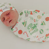 Knit Swaddle Blanket - Elf