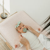Premium Knit Diaper Changing Pad Cover - Dottie