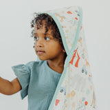 Premium Baby Knit Hooded Towel - Bailey