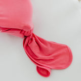 Newborn Knotted Gown - Flamingo