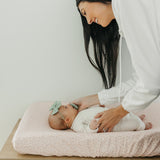 Premium Knit Diaper Changing Pad Cover - Dottie