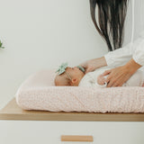 Premium Knit Diaper Changing Pad Cover - Dottie