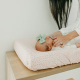Premium Knit Diaper Changing Pad Cover - Dottie
