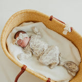 Newborn Knotted Gown - Jurassic Park Fossils