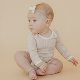 Long Sleeve Bodysuit - Sandy