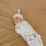 Knit Swaddle Blanket - Bailey