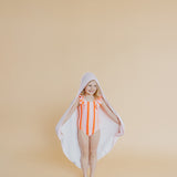 Premium Baby Knit Hooded Towel - Blossom