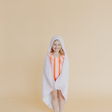 Premium Baby Knit Hooded Towel - Blossom