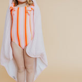 Premium Baby Knit Hooded Towel - Blossom