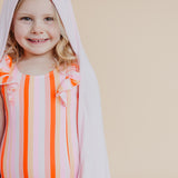 Premium Baby Knit Hooded Towel - Blossom