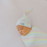 Top Knot Hat - Lucky