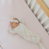 Newborn Knotted Gown - Lucky