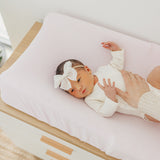 Premium Knit Diaper Changing Pad Cover - Blossom