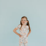 2pc Short Sleeve Pajama Set - Autumn
