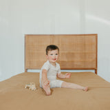 2pc Short Sleeve Pajama Set - Oat