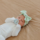 Knit Headband Bow - Bogey