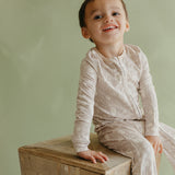 Zip-Up Footie Pajama - Tracker