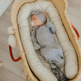 Newborn Knotted Gown - Dakota