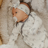 Knit Headband Bow - Cody