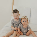 2pc Short Sleeve Pajama Set - Timber