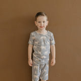 2pc Short Sleeve Pajama Set - Timber