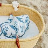 Newborn Knotted Gown - Cove