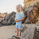 2pc Short Sleeve Pajama Set - Surf
