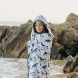 Premium Big Kid Hooded Towel - Cove