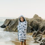 Premium Big Kid Hooded Towel - Cove