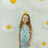 2pc Short Sleeve Pajama Set - Della