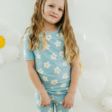 2pc Short Sleeve Pajama Set - Della