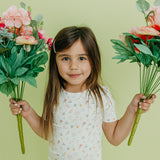 2pc Short Sleeve Pajama Set - Mabel