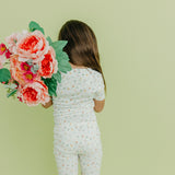 2pc Short Sleeve Pajama Set - Mabel