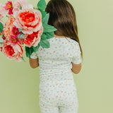2pc Short Sleeve Pajama Set - Mabel