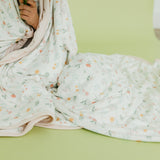Three-Layer Jumbo Quilt - Mabel
