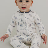 Zip-Up Footie Pajama - Cody