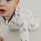Zip-Up Footie Pajama - Cody