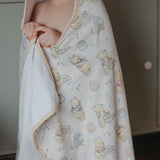Premium Big Kid Hooded Towel - Hunny