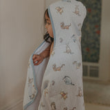 Premium Big Kid Hooded Towel - Winnie the Pooh and Friends
