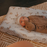 Premium Knit Diaper Changing Pad Cover - Winnie the Pooh and Friends