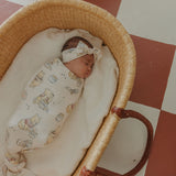 Knit Swaddle Blanket - Hunny