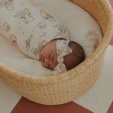 Knit Headband Bow - Hunny