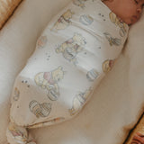 Knit Swaddle Blanket - Hunny