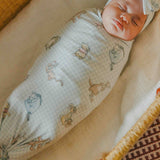Knit Swaddle Blanket - Winnie the Pooh and Friends