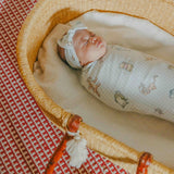 Knit Swaddle Blanket - Winnie the Pooh and Friends
