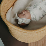 Knit Headband Bow - Hundred Acre Wood